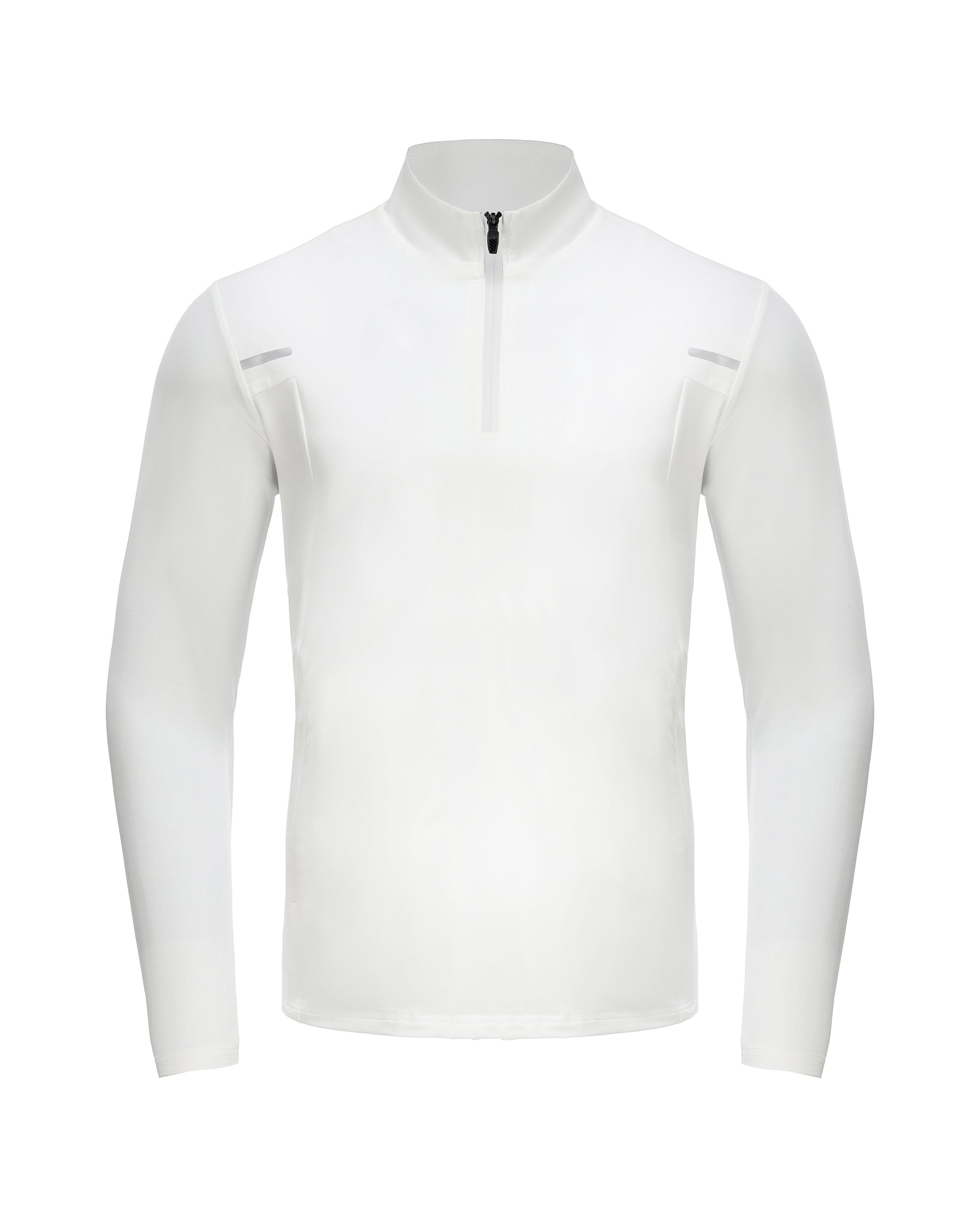 Reflective Performance Quarter-Zip Long Sleeve Shirts