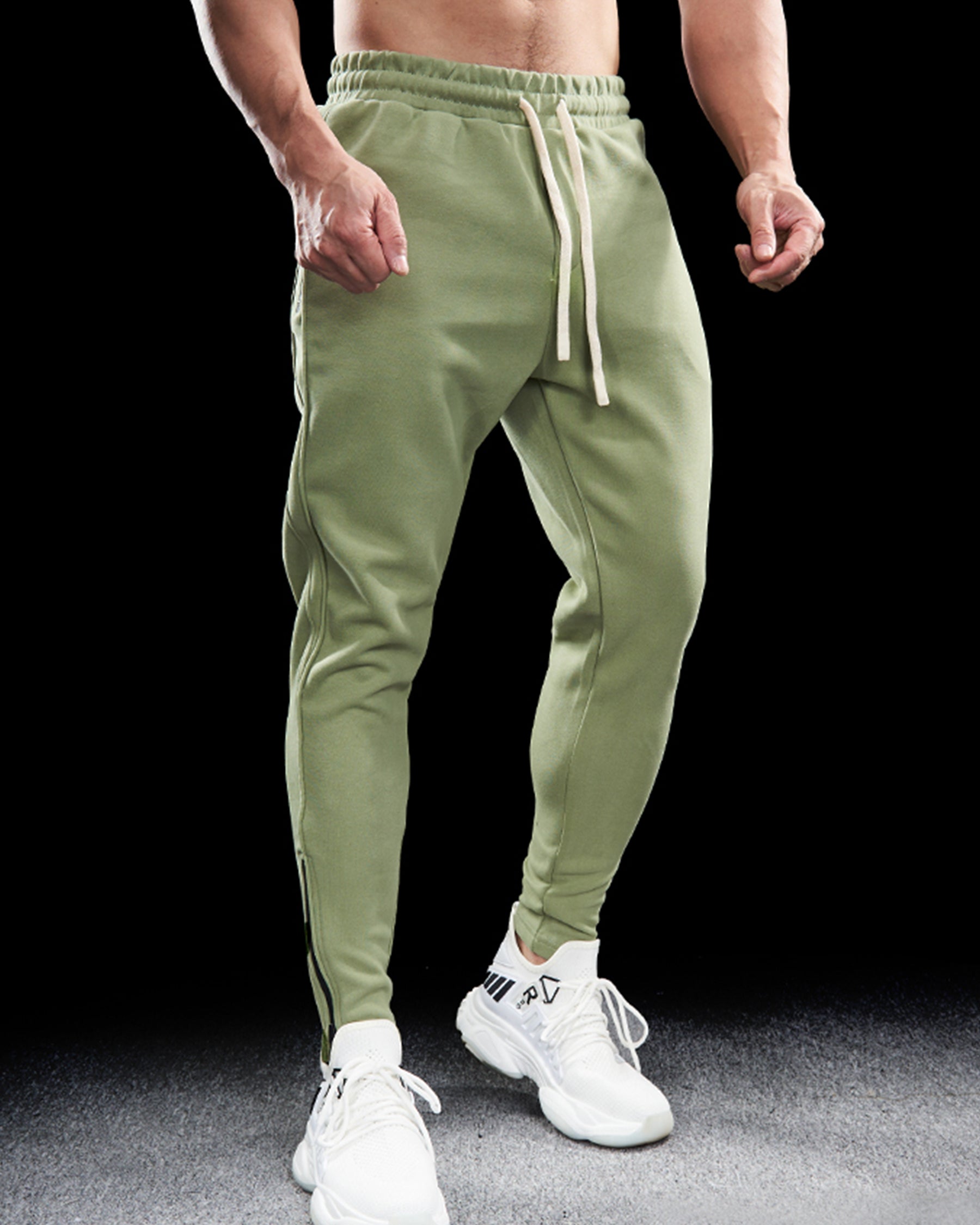 Track Side zip-up sweatpants