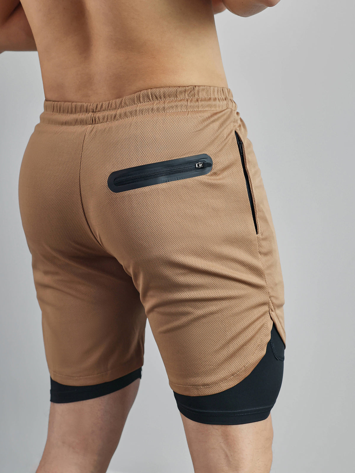 8" Kinetic Pocket Lined 2 in 1 Mesh Short