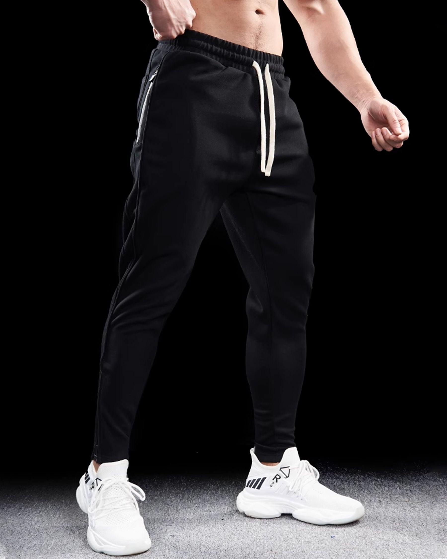 Track Side zip-up sweatpants
