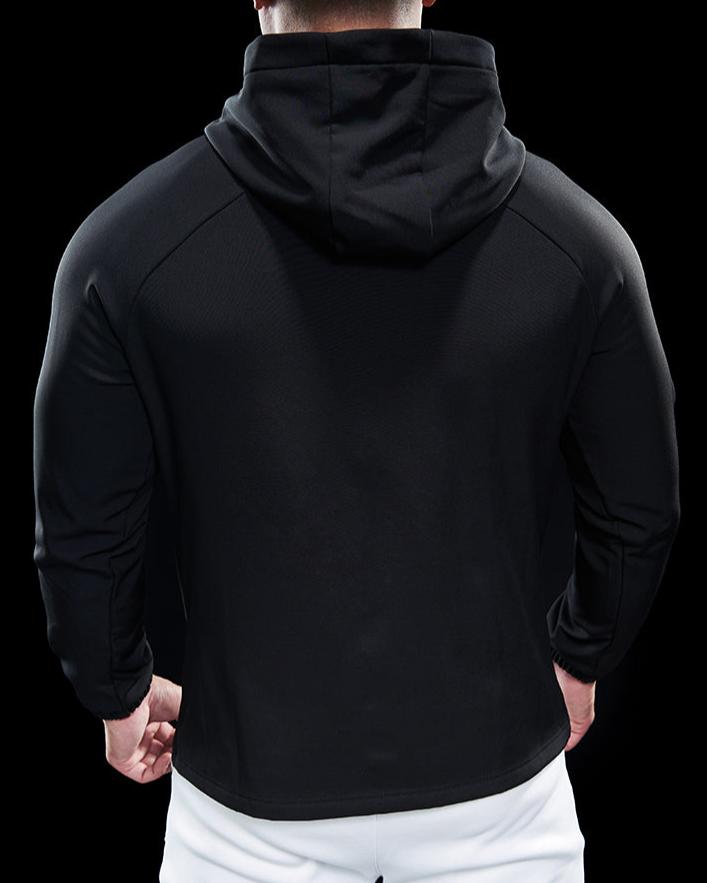 Wind Resistance Fleece Soft Shell Hooded Jacket