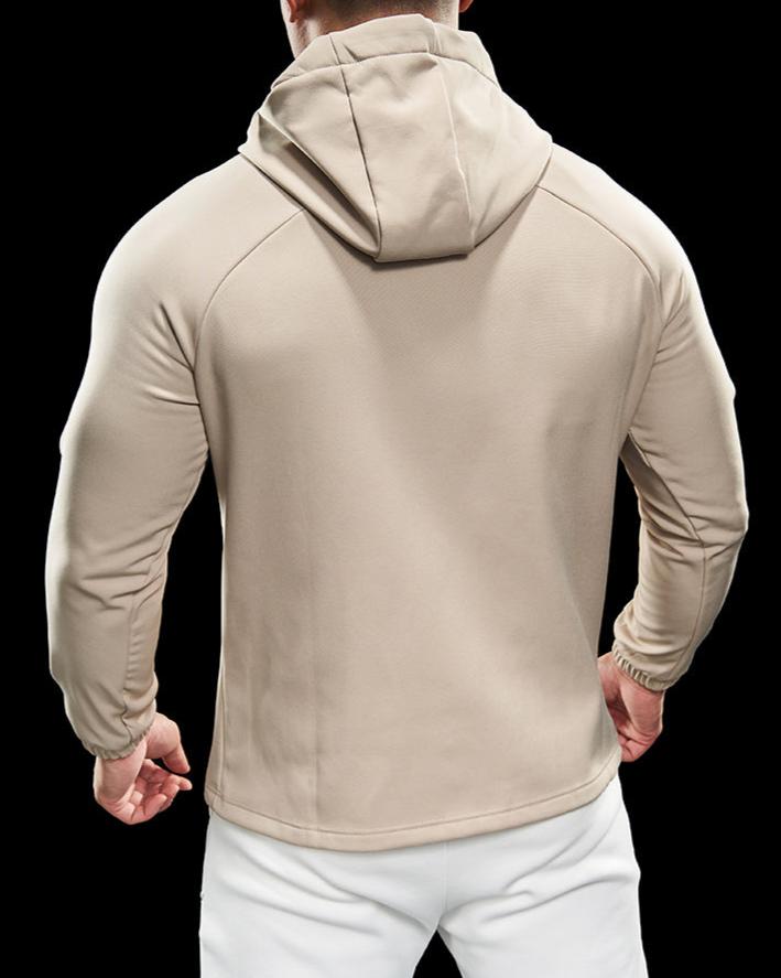 Wind Resistance Fleece Soft Shell Hooded Jacket