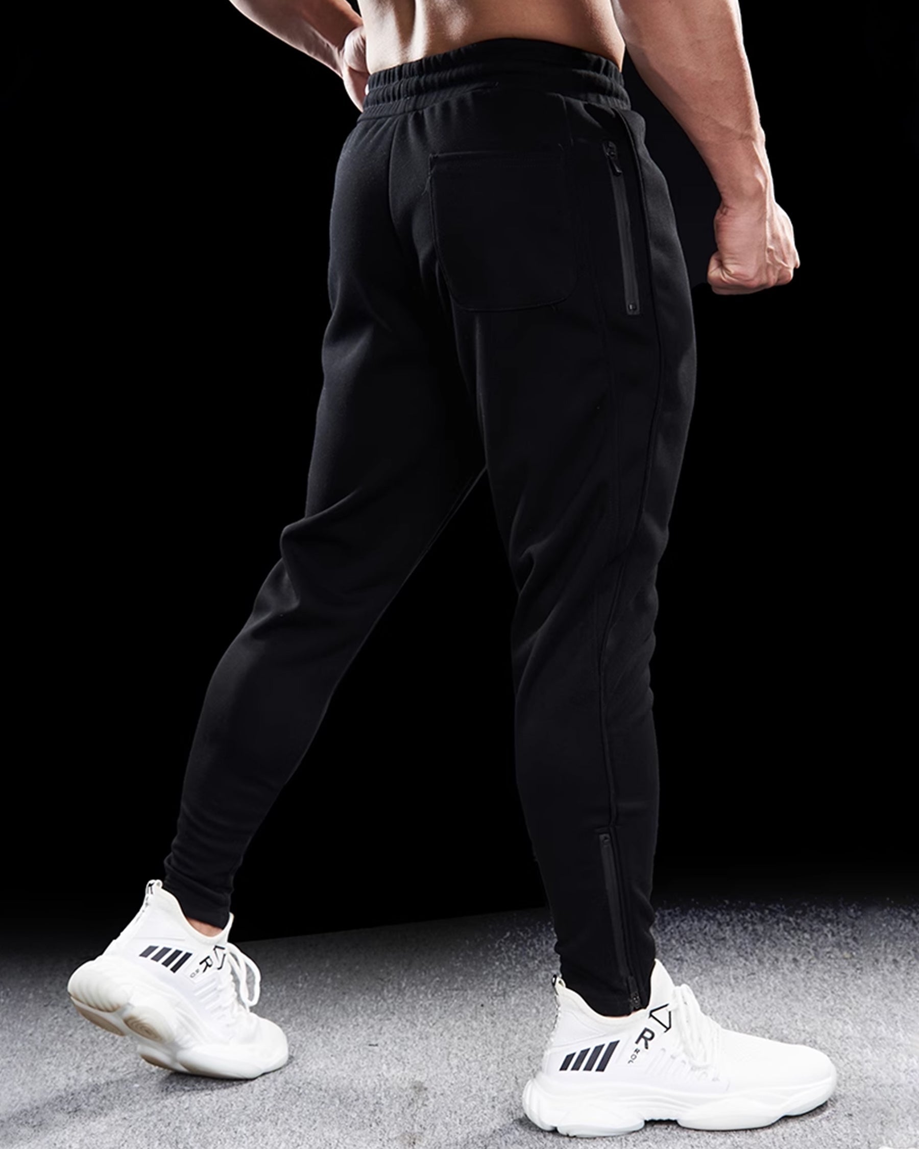 Track Side zip-up sweatpants