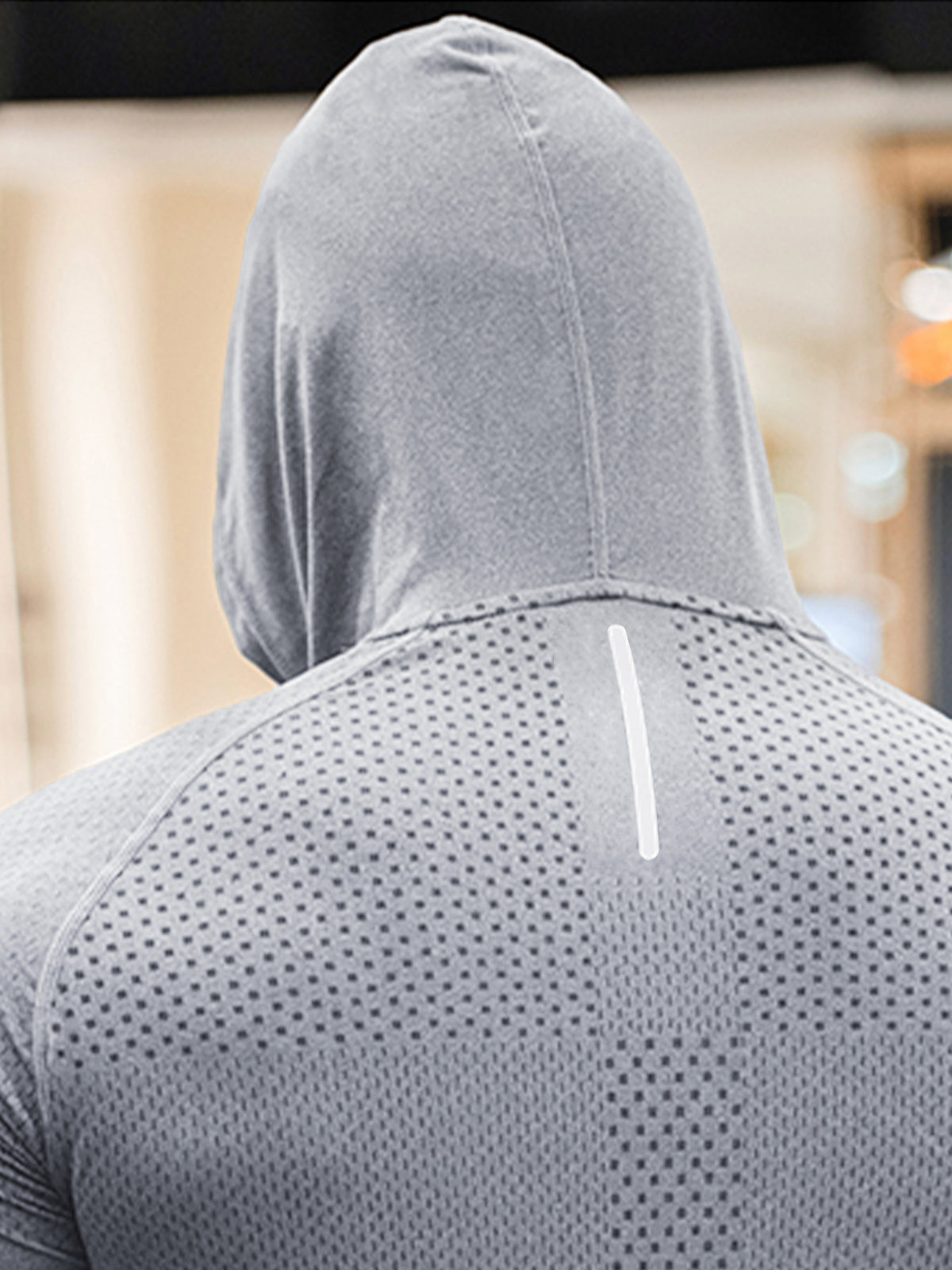 Men's Core Hooded Performance Shirt-Short Sleeve