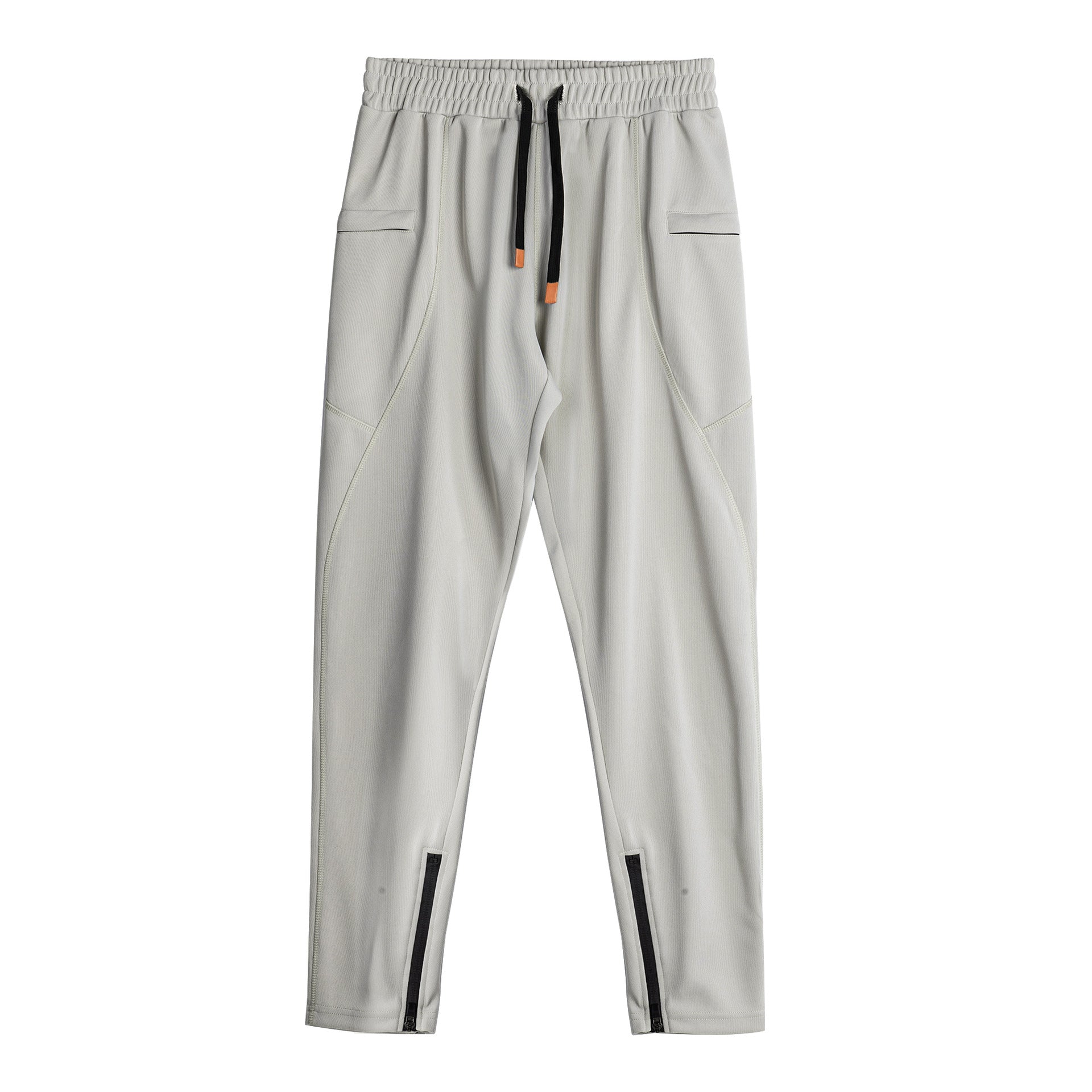 Men’s Athletic Tapered Joggers with Zipper Ankles