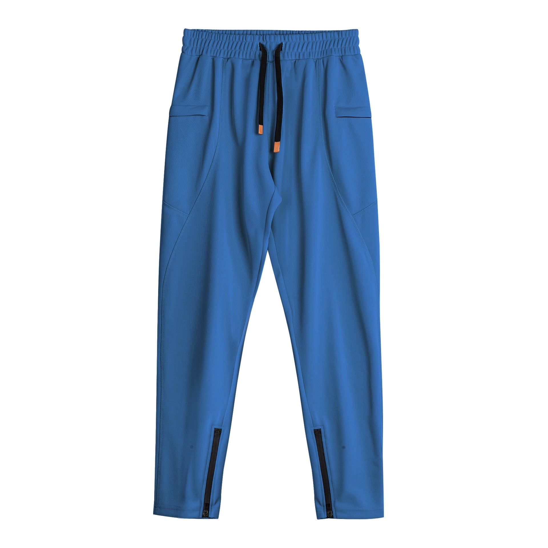 Men’s Athletic Tapered Joggers with Zipper Ankles