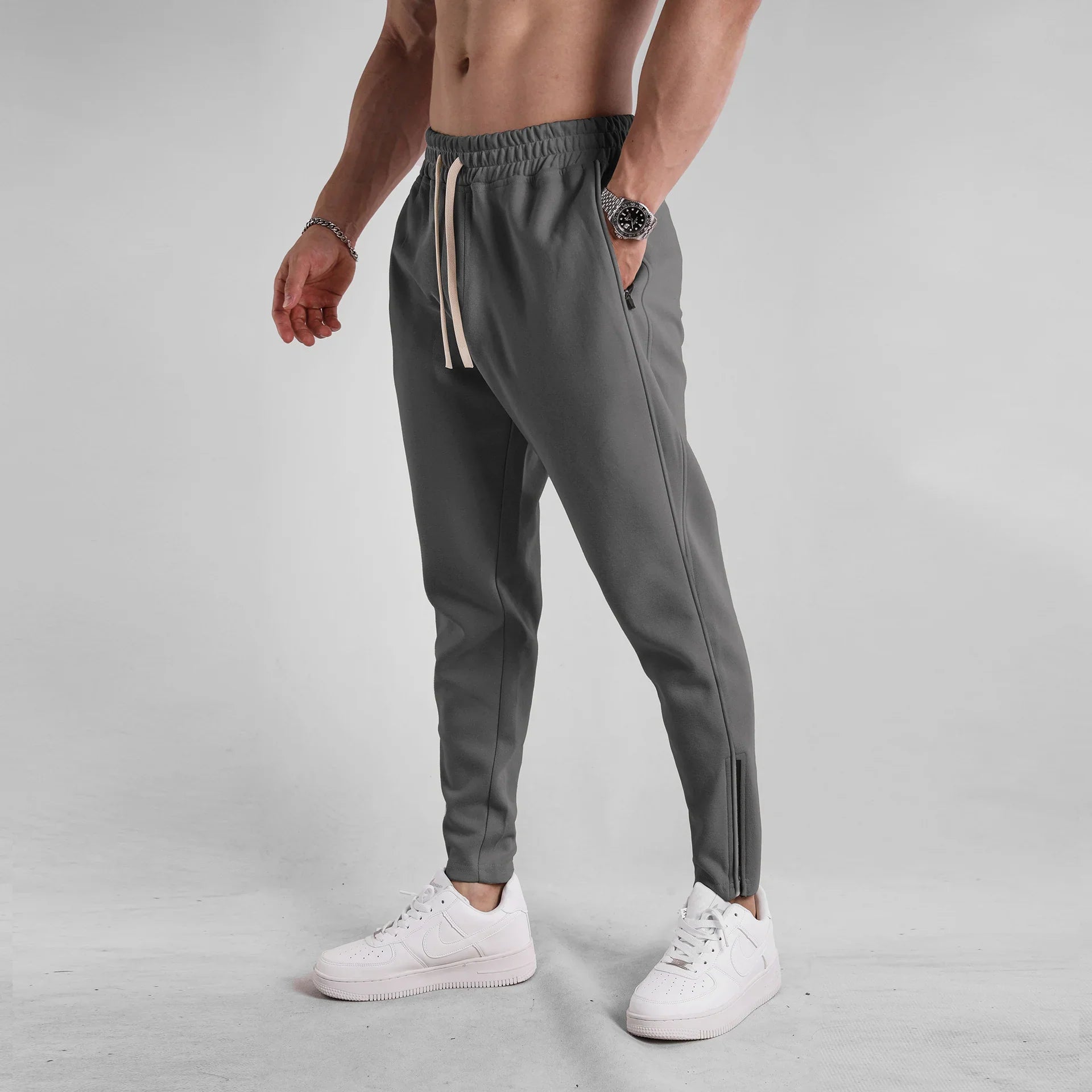 Track Side zip-up sweatpants