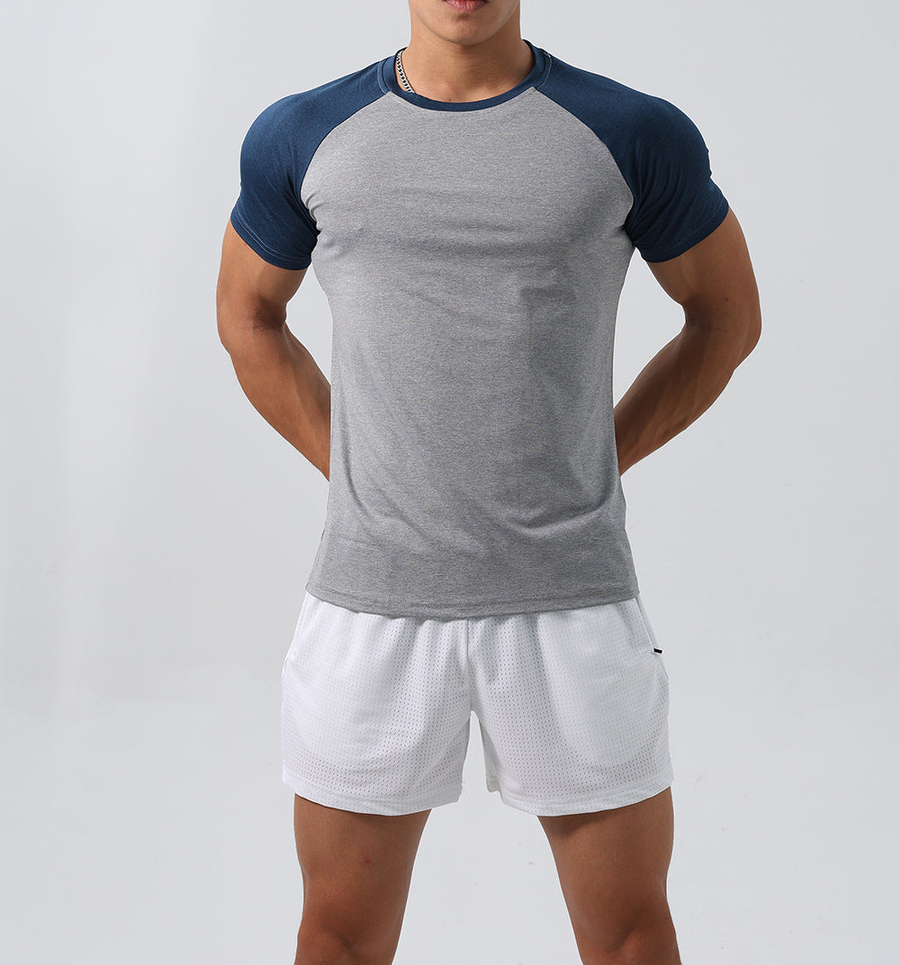 Men’s Muscle Fit Raglan Performance Training T-Shirt