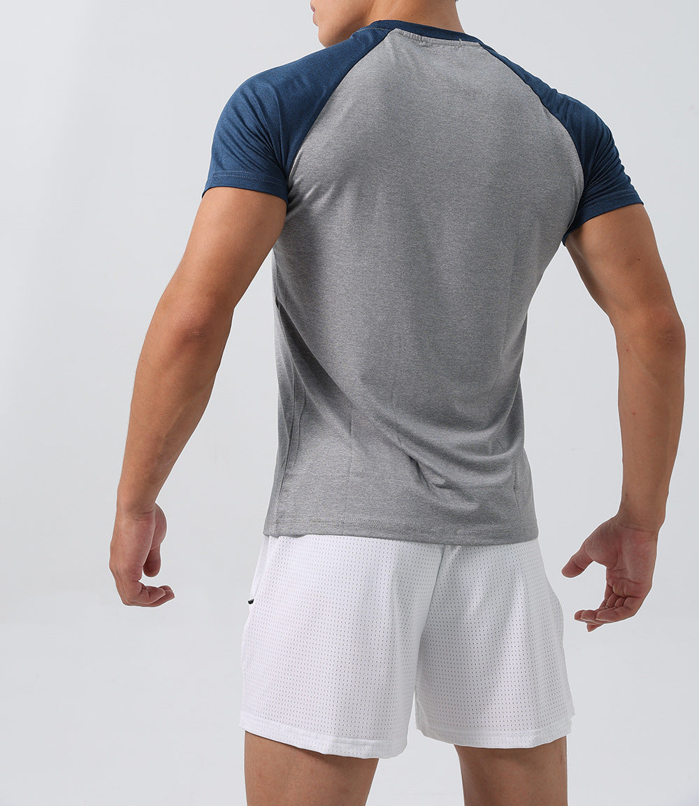 Men’s Muscle Fit Raglan Performance Training T-Shirt