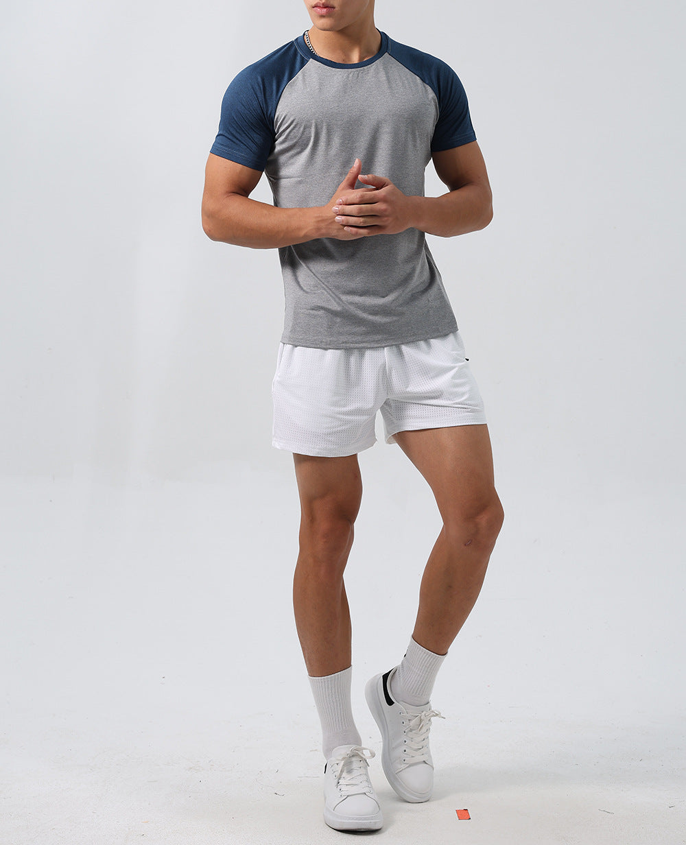 Men’s Muscle Fit Raglan Performance Training T-Shirt