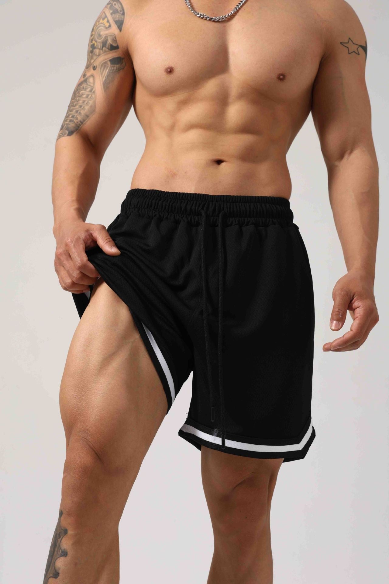 Men’s Breathable Mesh Training Shorts