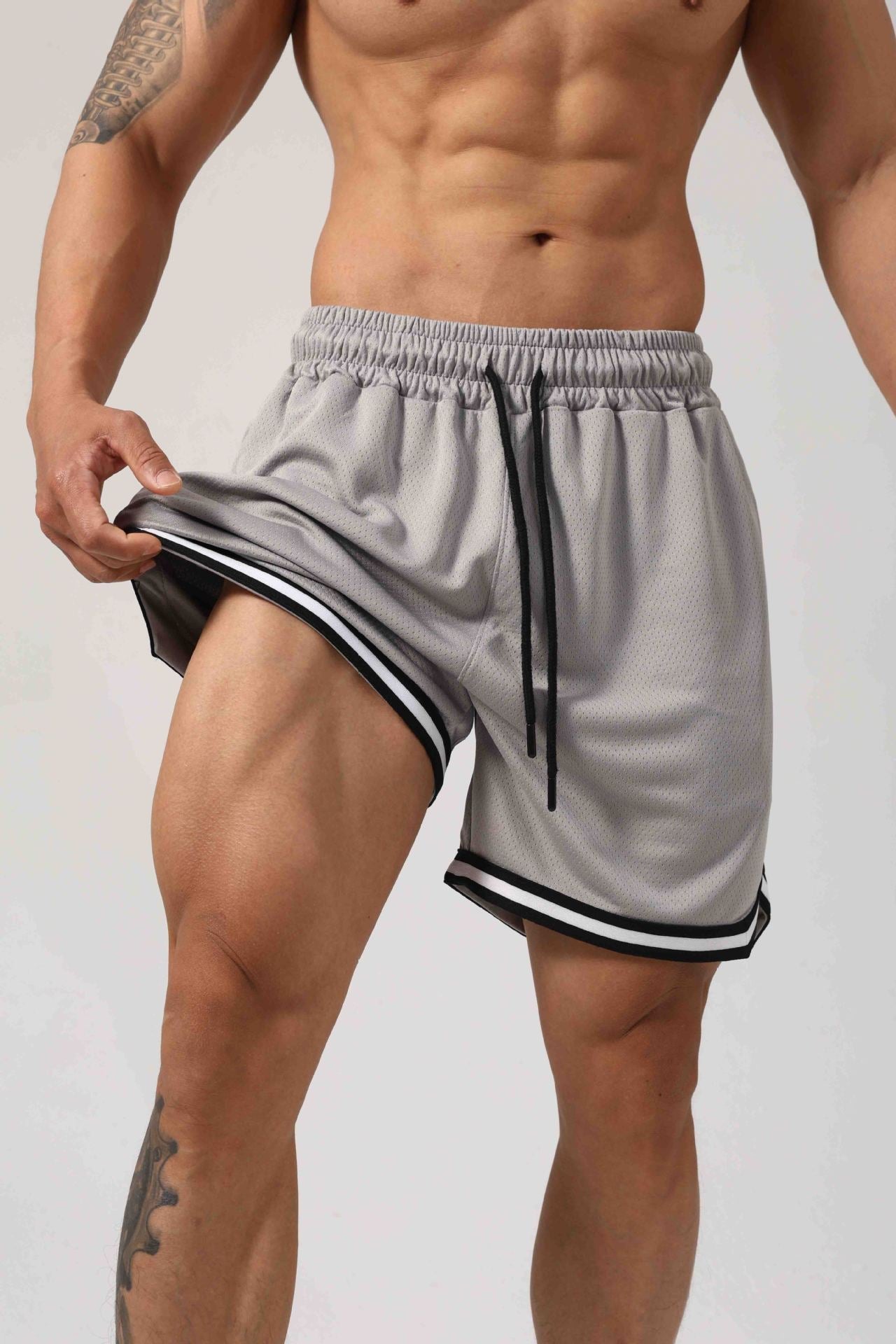 Men’s Breathable Mesh Training Shorts