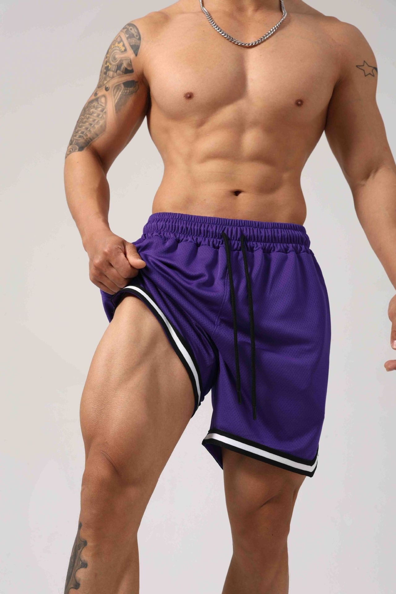 Men’s Breathable Mesh Training Shorts