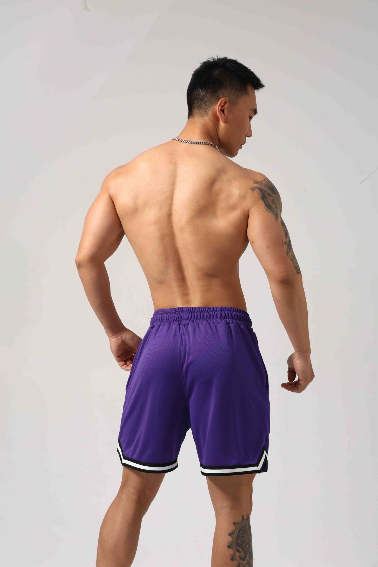 Men’s Breathable Mesh Training Shorts
