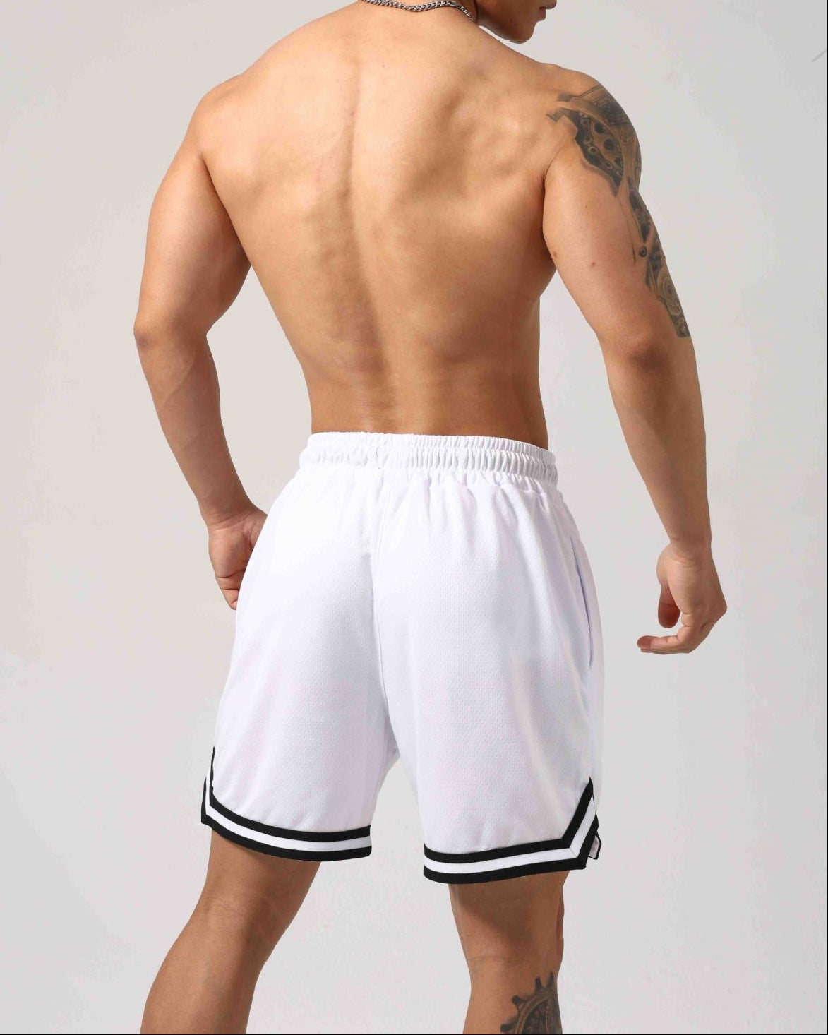 Men’s Breathable Mesh Training Shorts