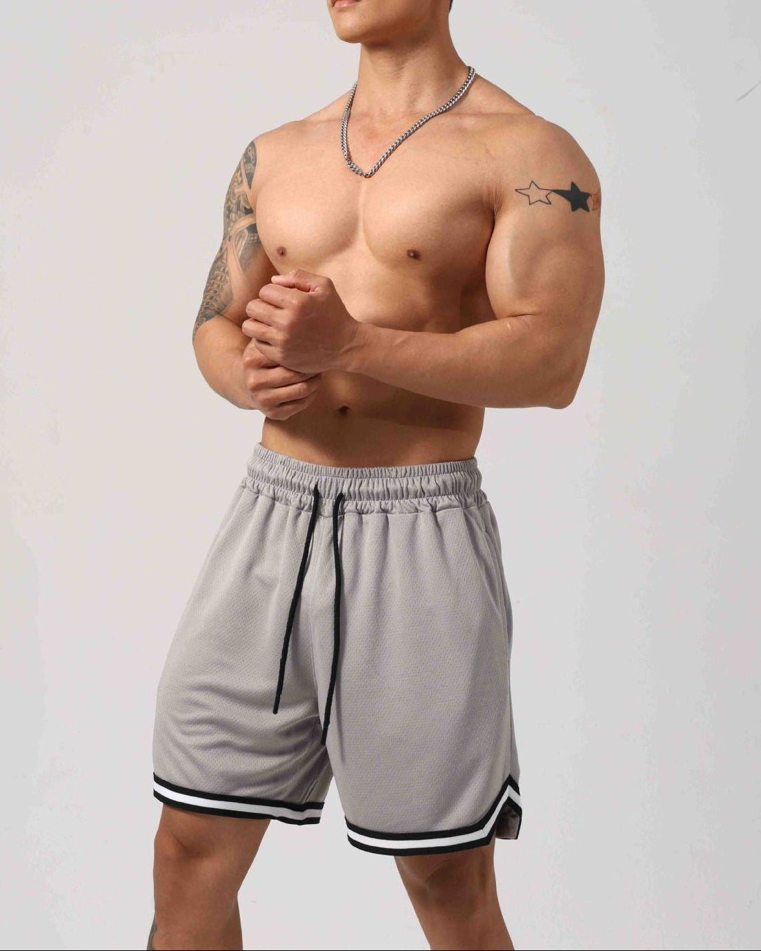 Men’s Breathable Mesh Training Shorts