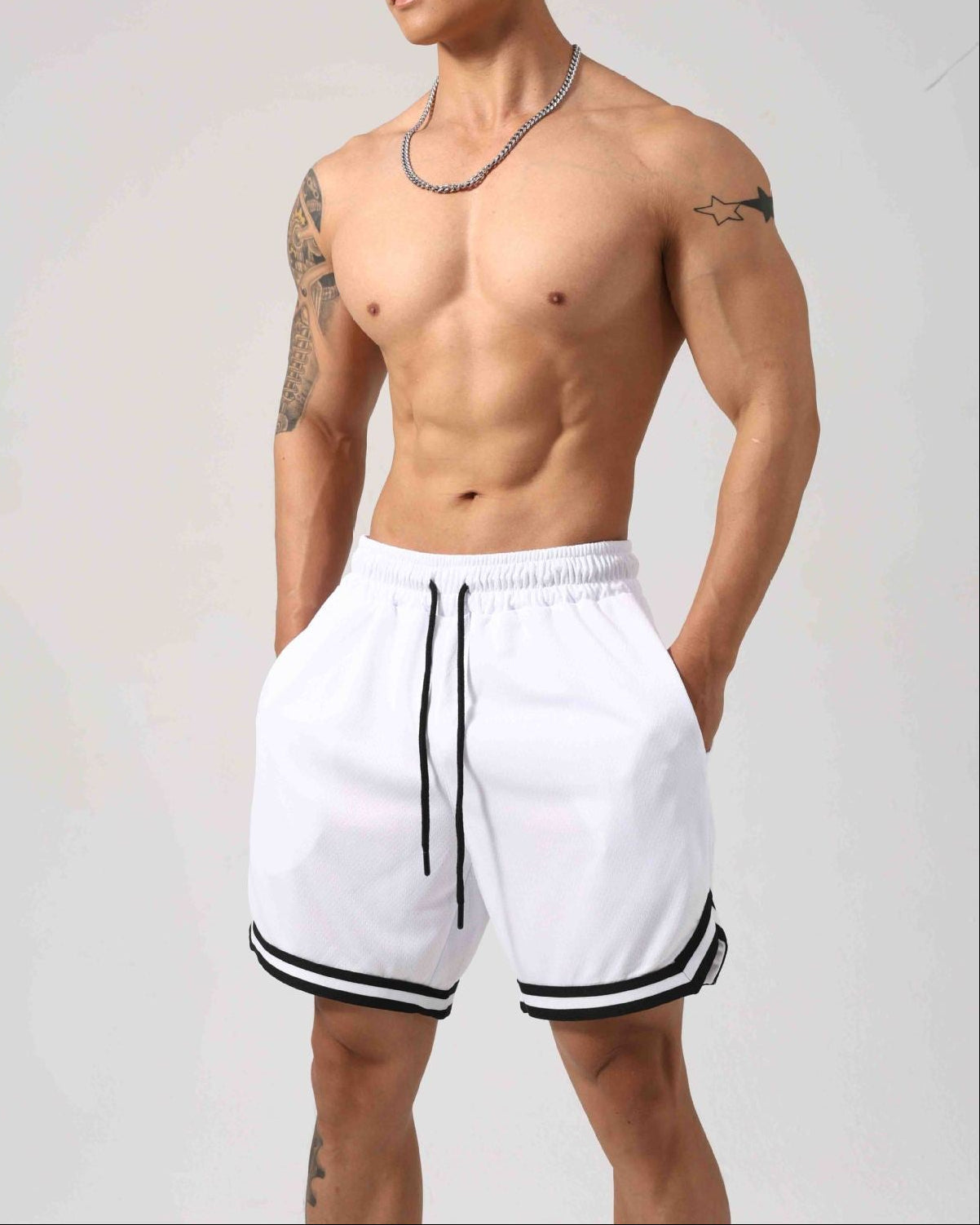 Men’s Breathable Mesh Training Shorts