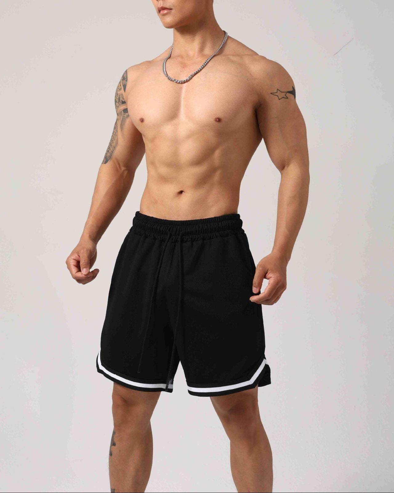 Men’s Breathable Mesh Training Shorts
