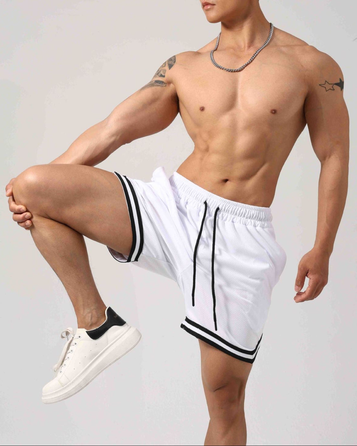 Men’s Breathable Mesh Training Shorts