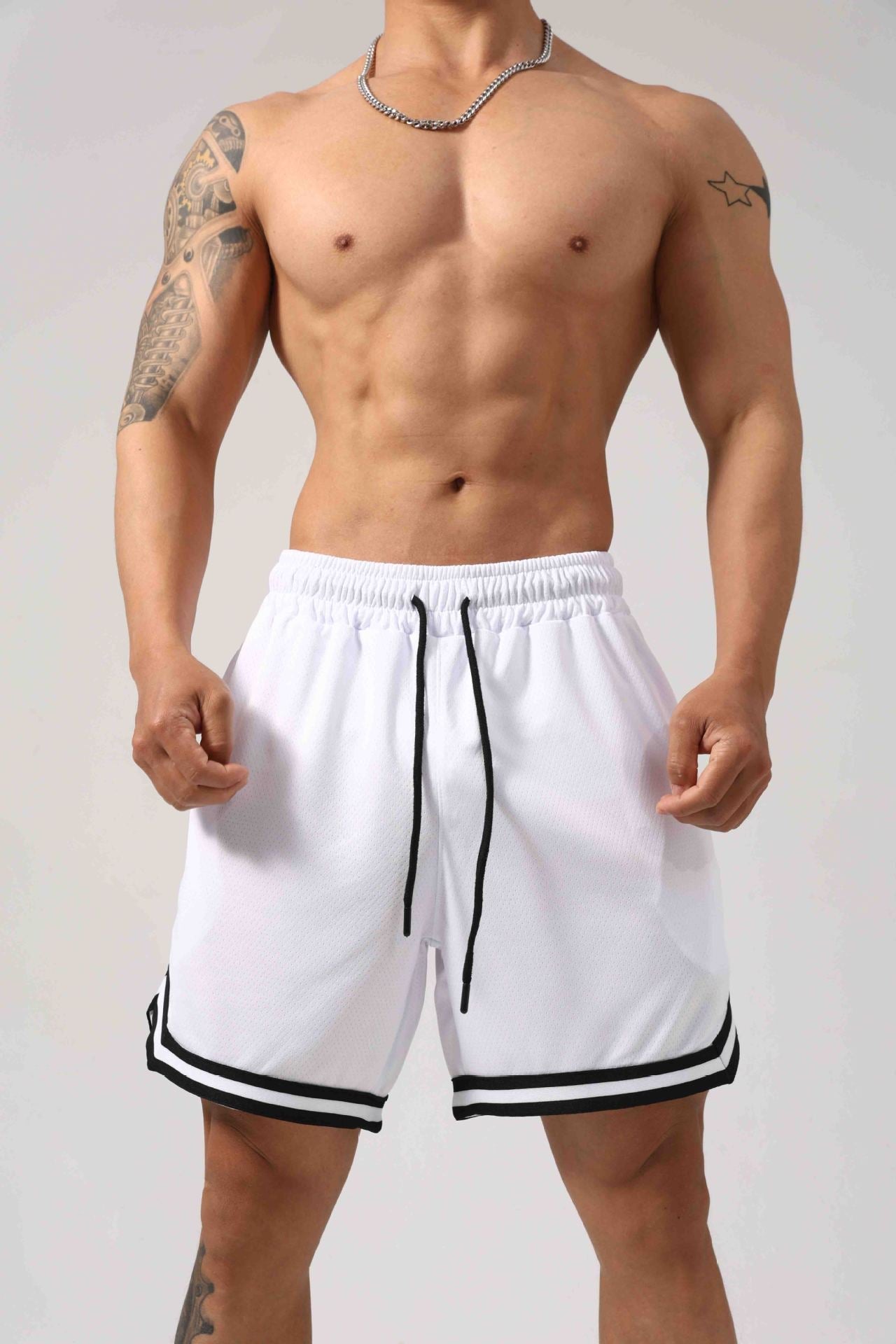 Men’s Breathable Mesh Training Shorts