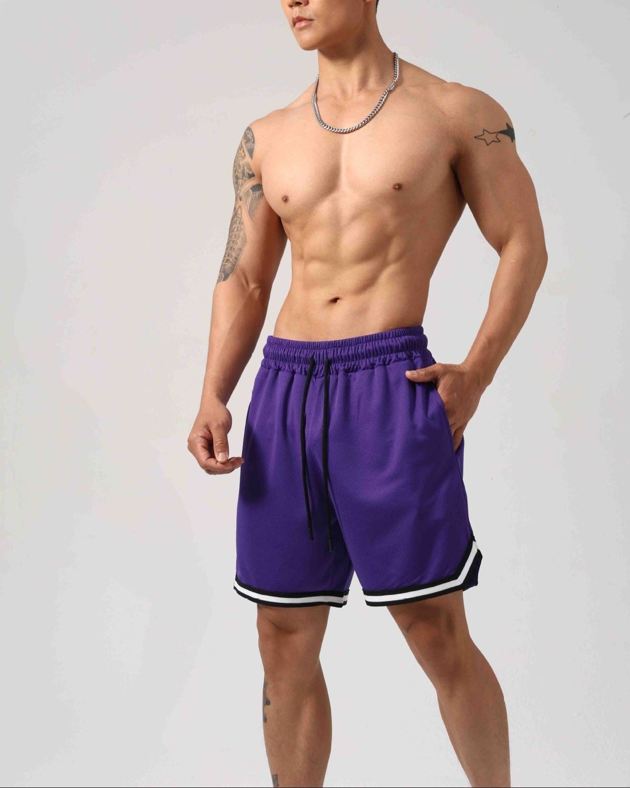 Men’s Breathable Mesh Training Shorts