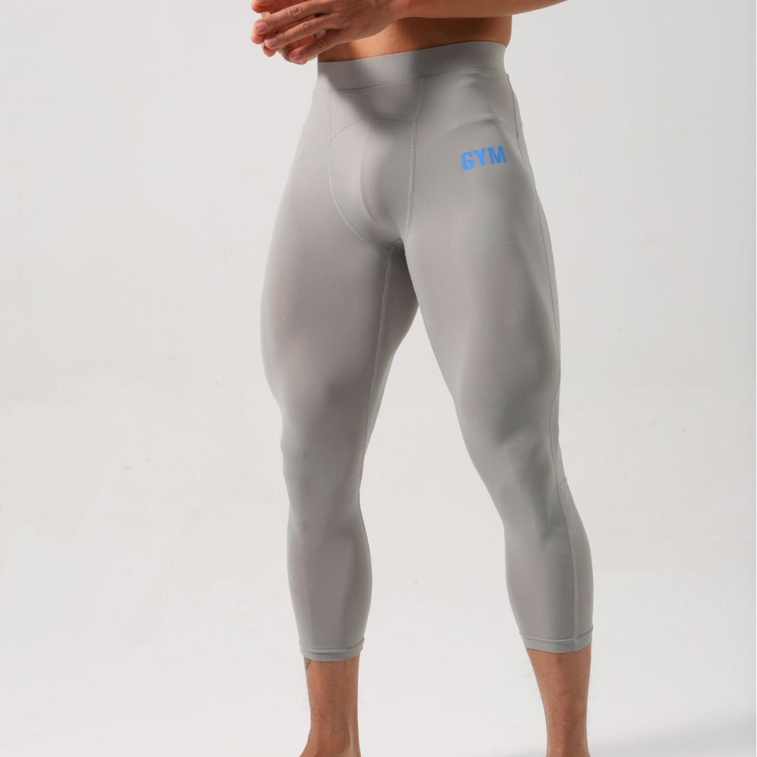Men’s CoreFlex 3/4 Printed Compression Leggings