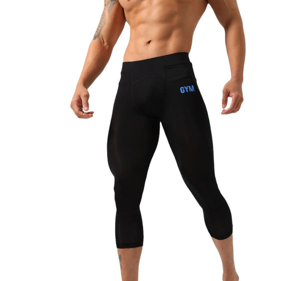 Men’s CoreFlex 3/4 Printed Compression Leggings