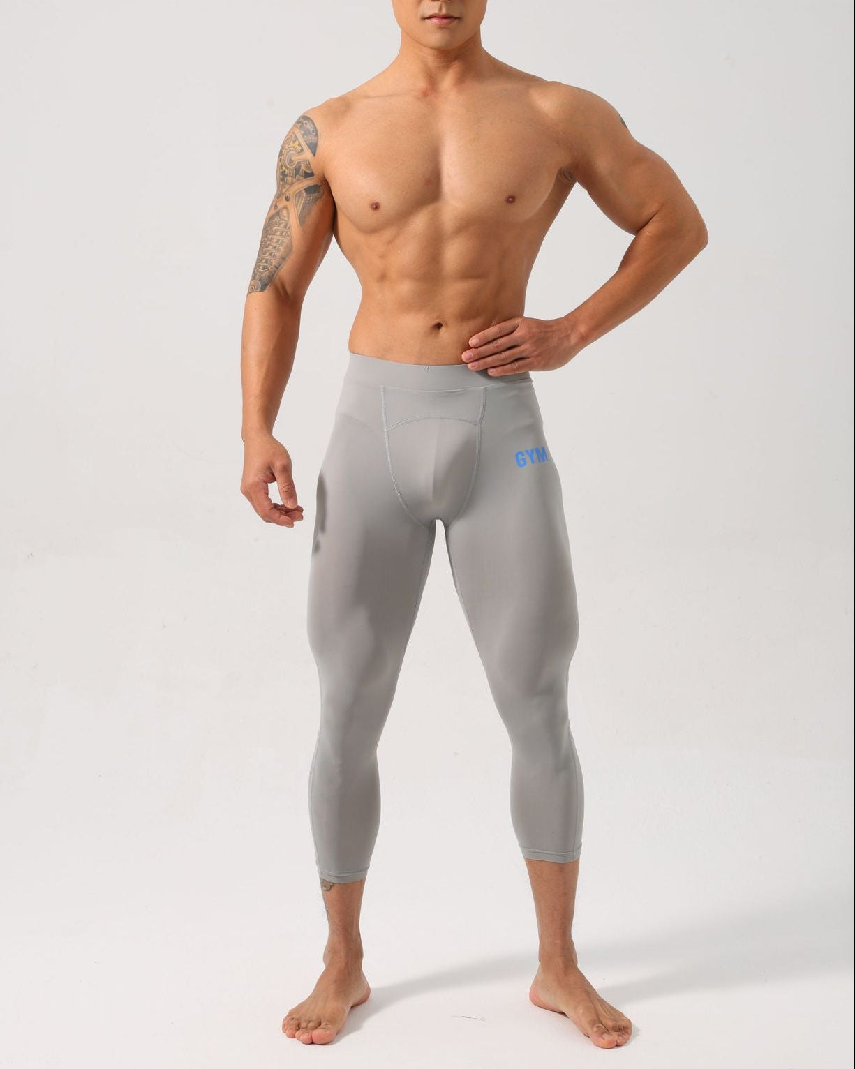 Men’s CoreFlex 3/4 Printed Compression Leggings