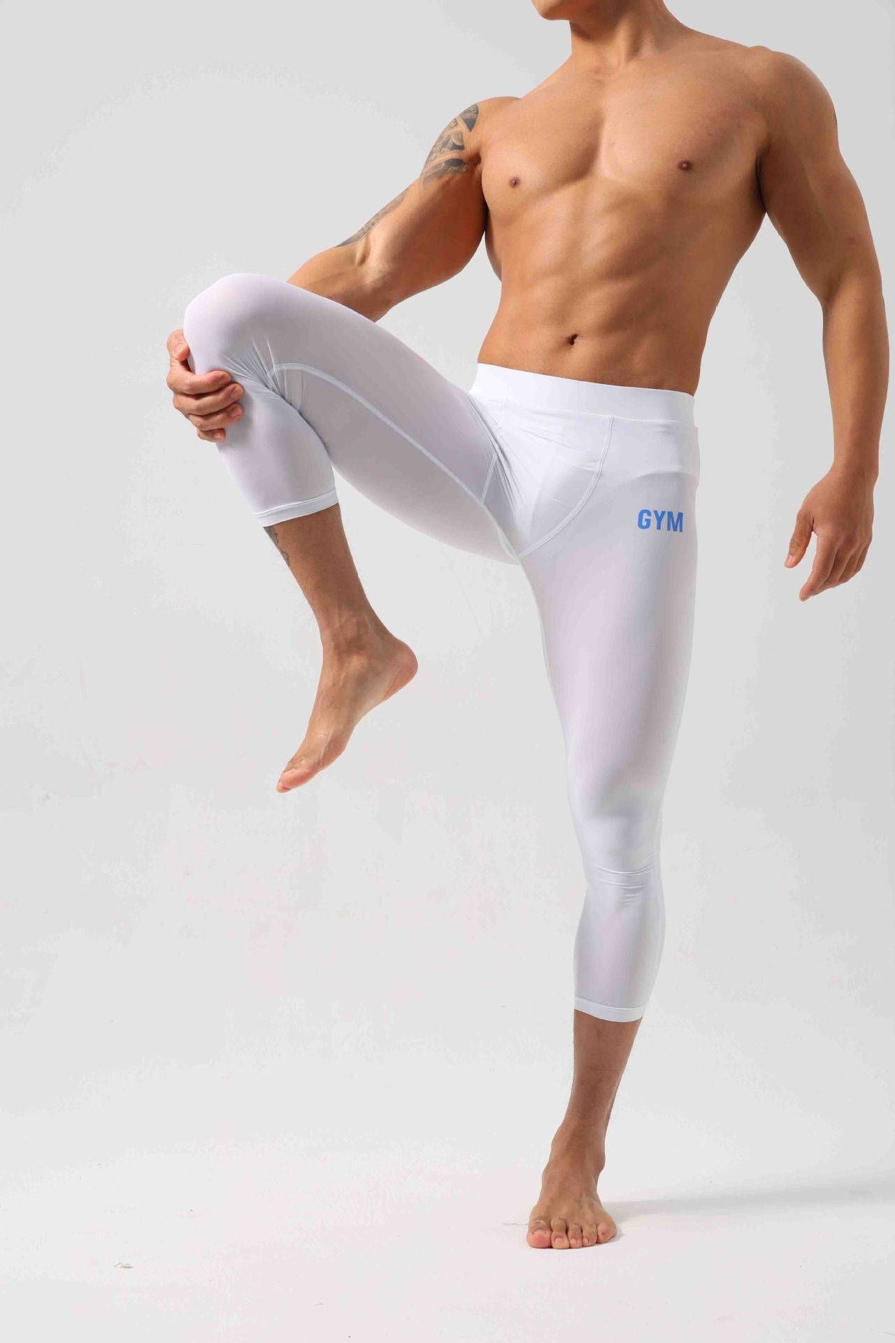 Men’s CoreFlex 3/4 Printed Compression Leggings
