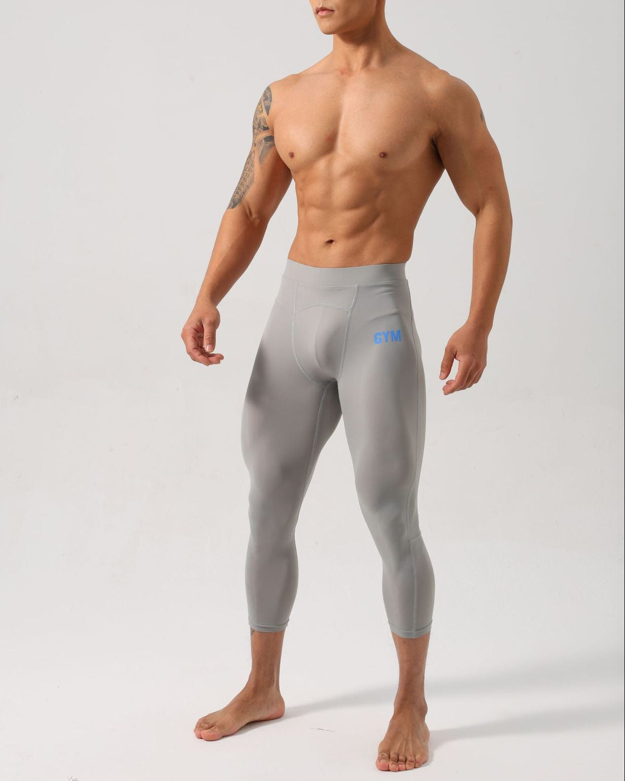 Men’s CoreFlex 3/4 Printed Compression Leggings