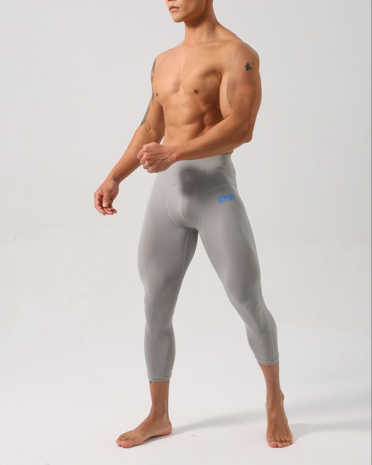 Men’s CoreFlex 3/4 Printed Compression Leggings