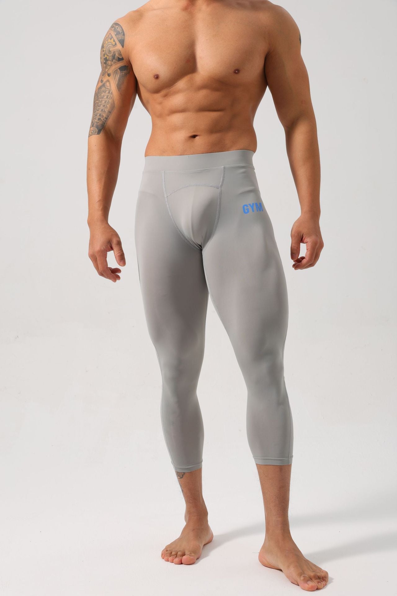 Men’s CoreFlex 3/4 Printed Compression Leggings