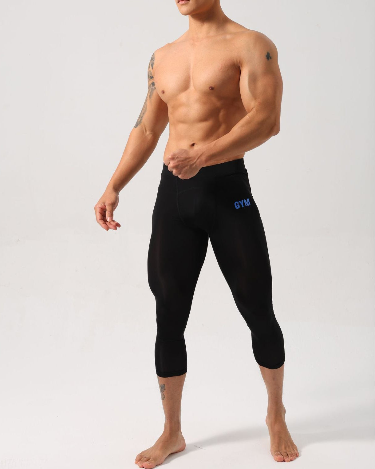 Men’s CoreFlex 3/4 Printed Compression Leggings