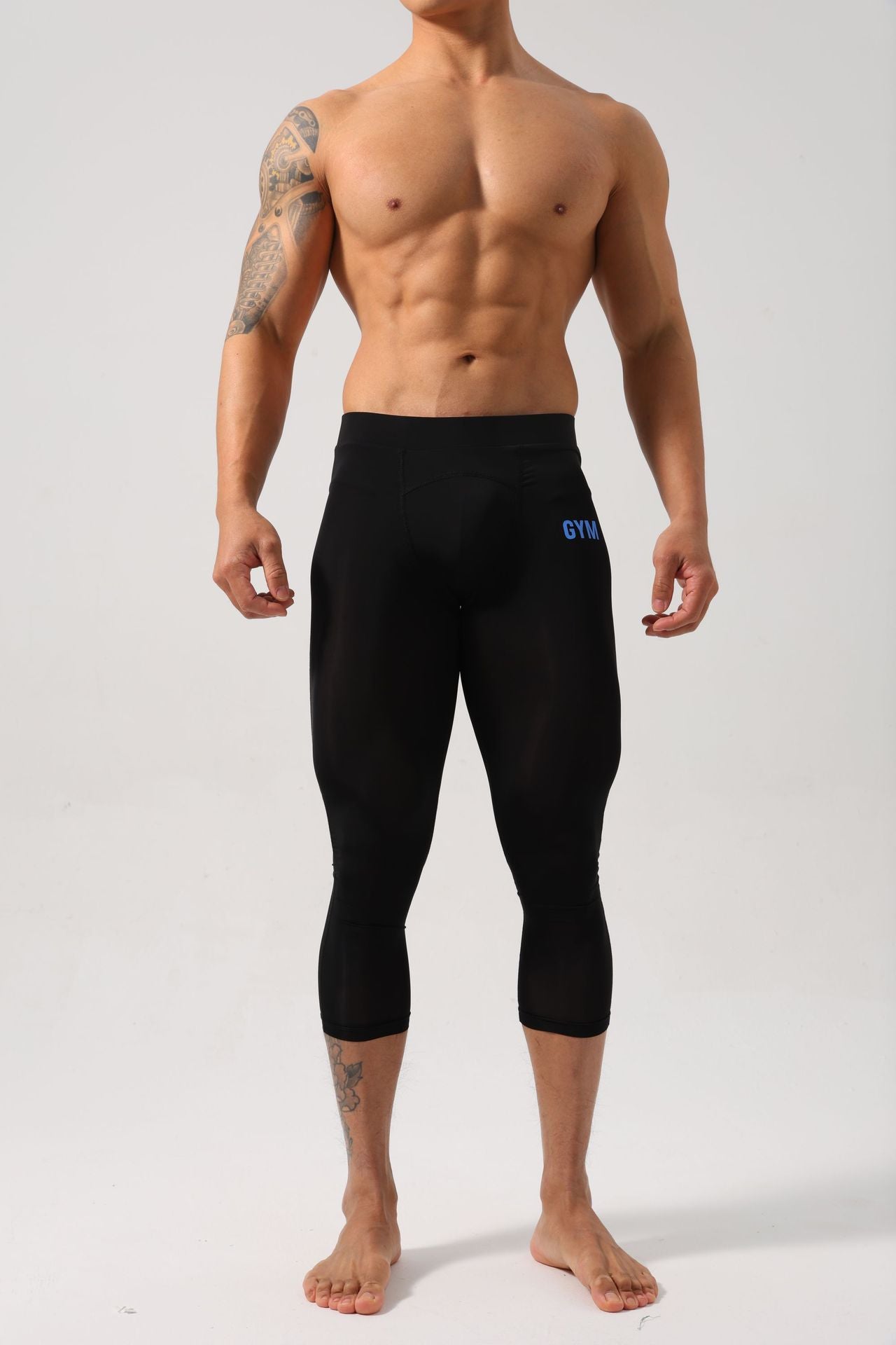 Men’s CoreFlex 3/4 Printed Compression Leggings