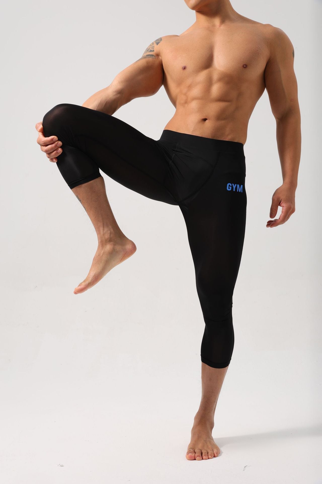 Men’s CoreFlex 3/4 Printed Compression Leggings