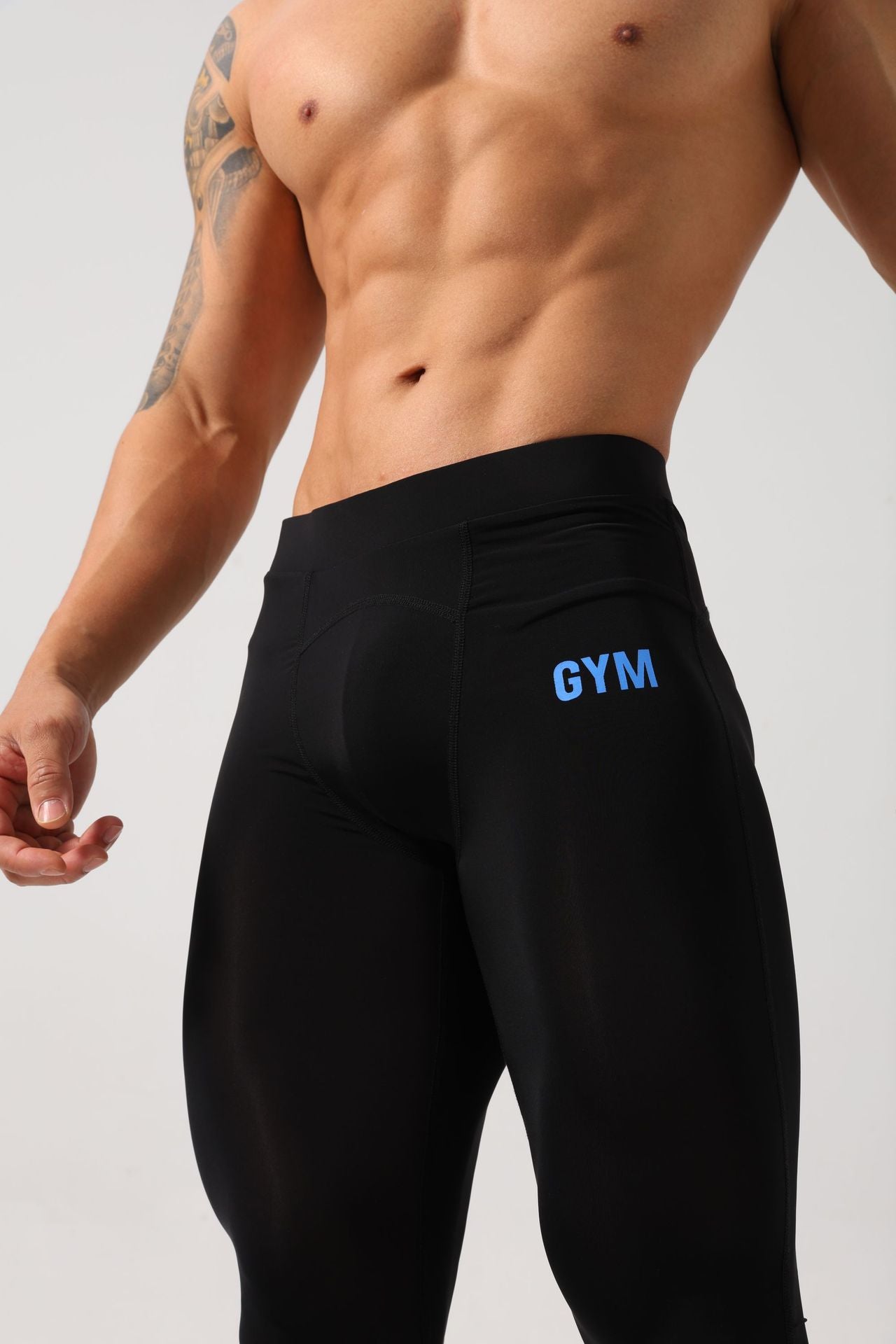 Men’s CoreFlex 3/4 Printed Compression Leggings
