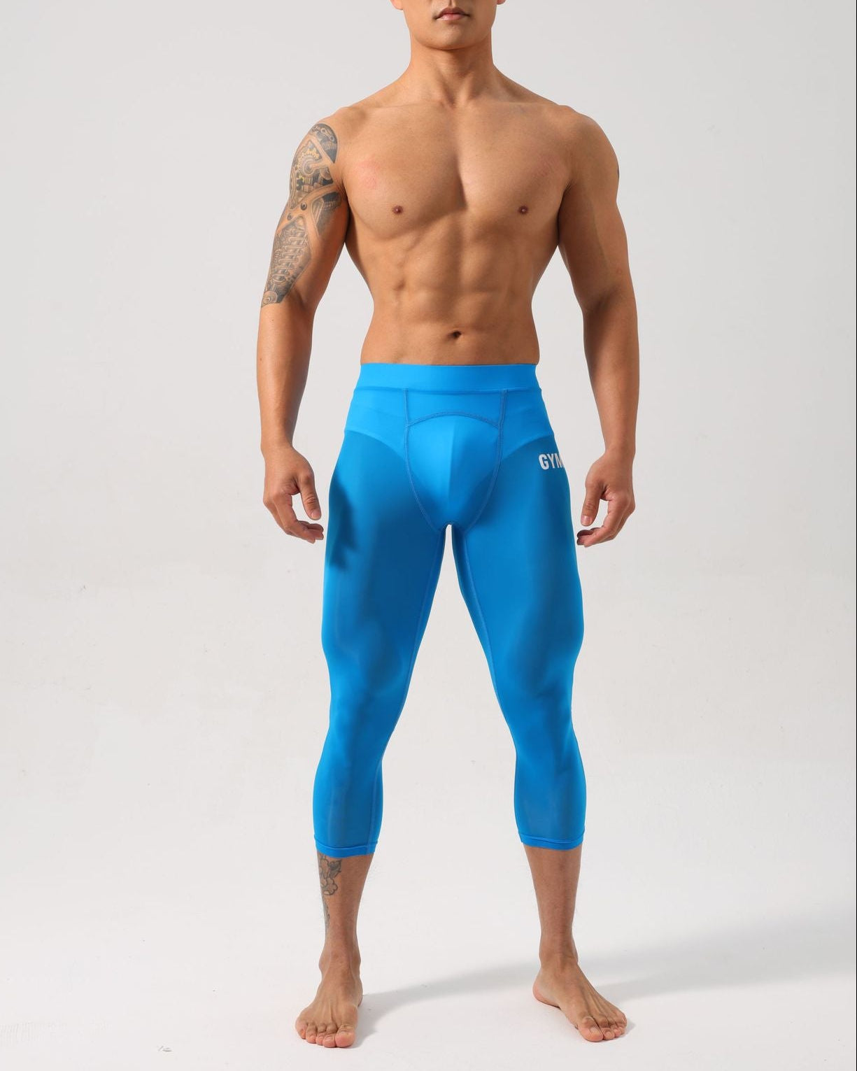 Men’s CoreFlex 3/4 Printed Compression Leggings