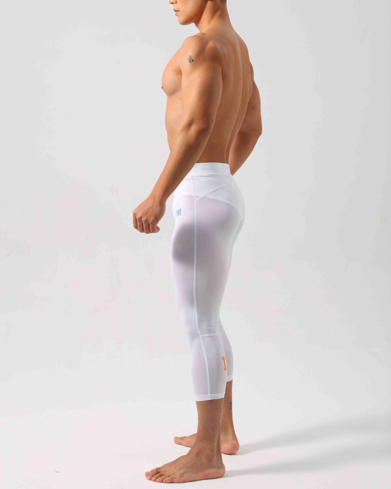 Men’s CoreFlex 3/4 Printed Compression Leggings