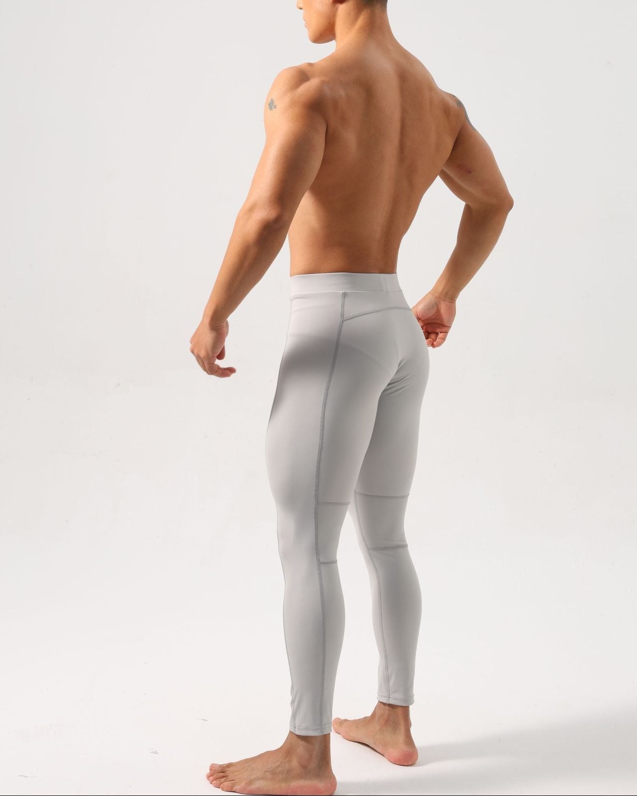 Men’s Lion Print Compression Training Leggings