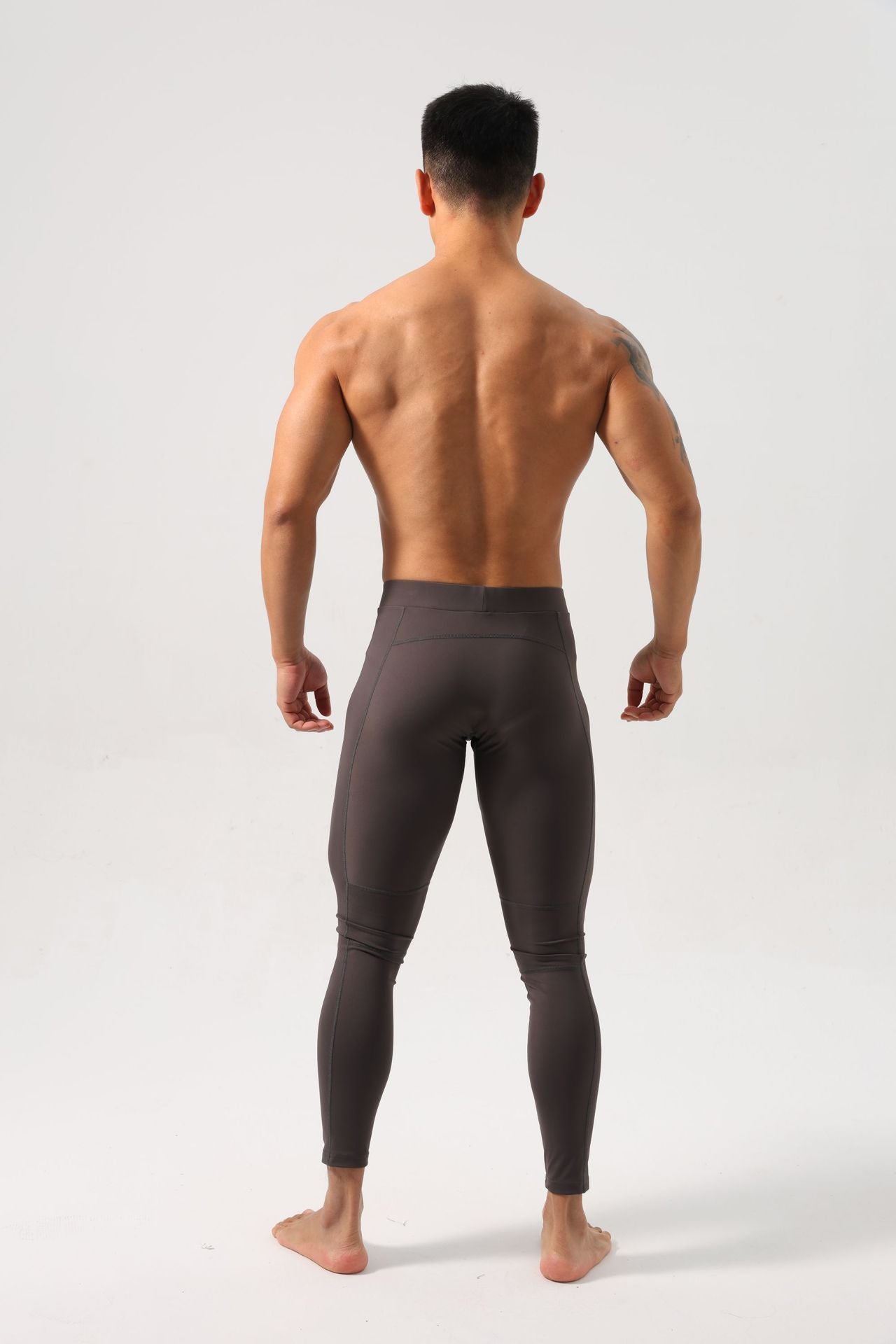 Men’s Lion Print Compression Training Leggings