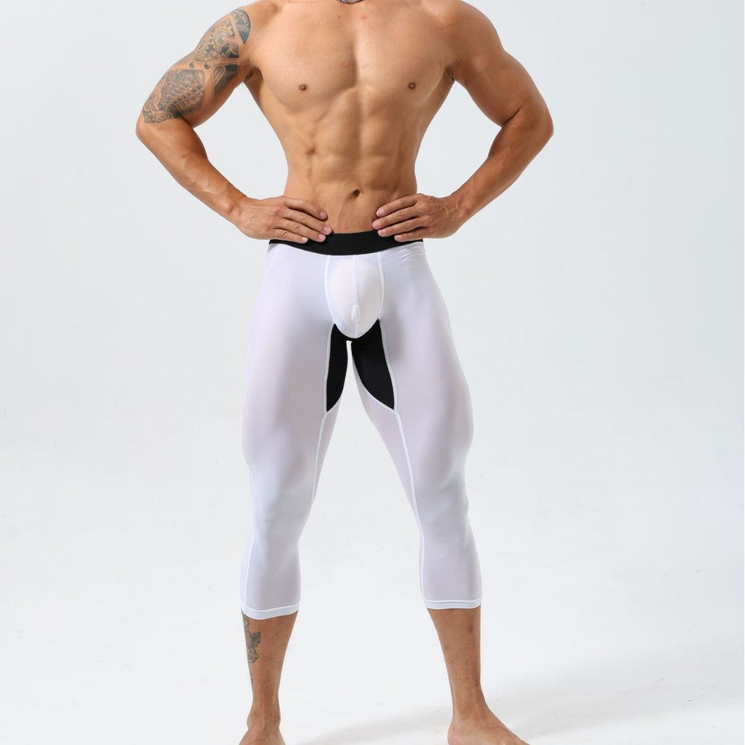 Men’s 3/4 Lightweight Compression Training Leggings