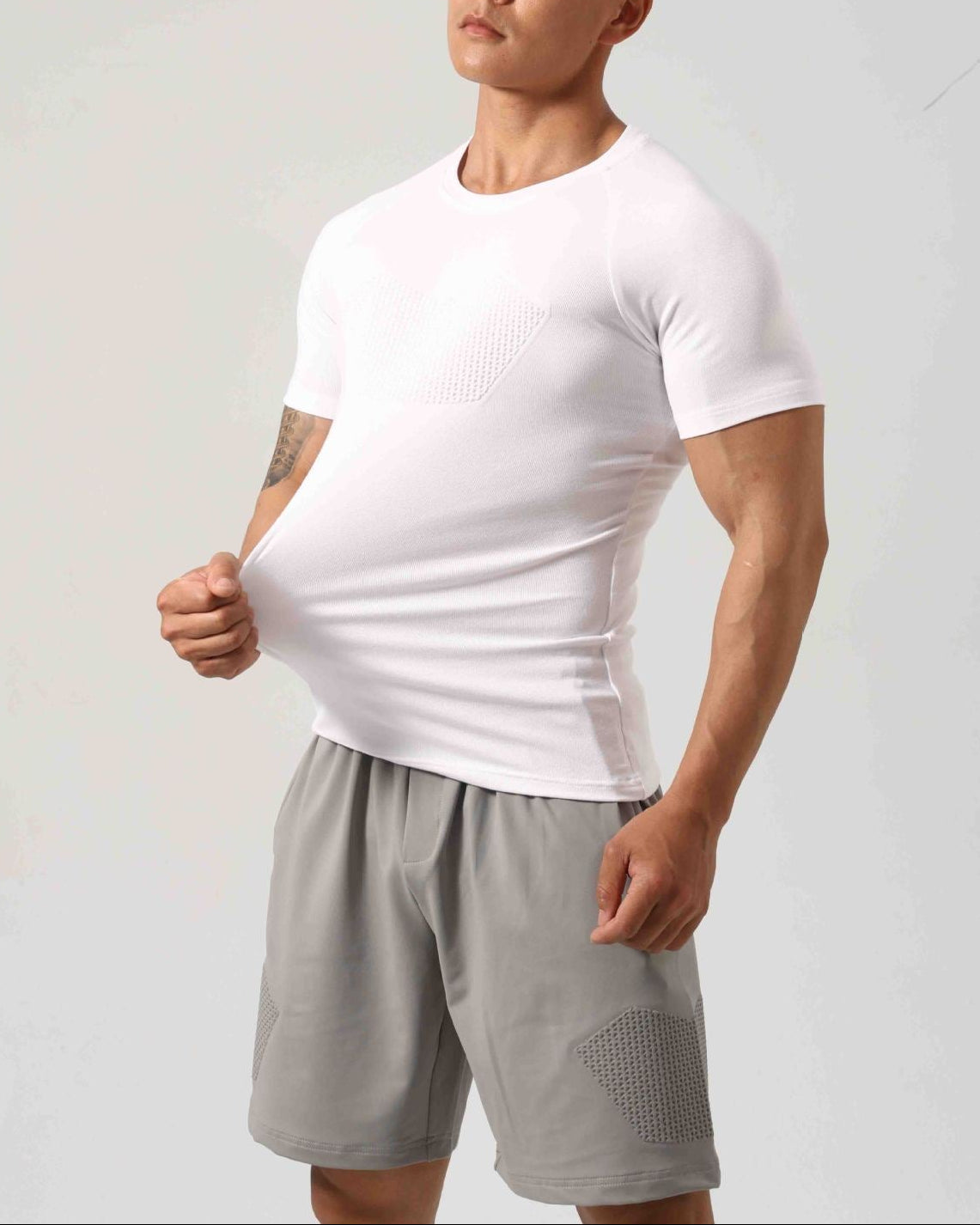 Men’s Breathable Stretch Training T-Shirt