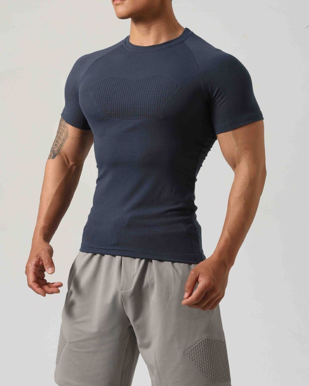 Men’s Breathable Stretch Training T-Shirt