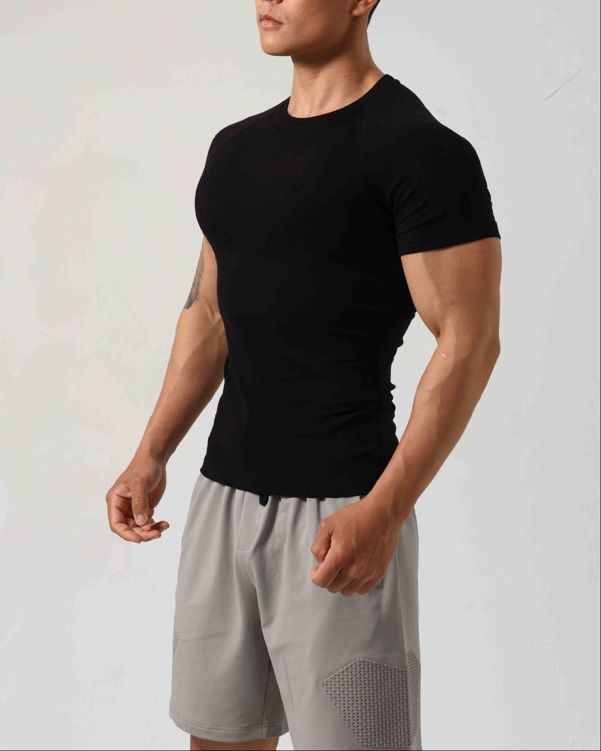 Men’s Breathable Stretch Training T-Shirt