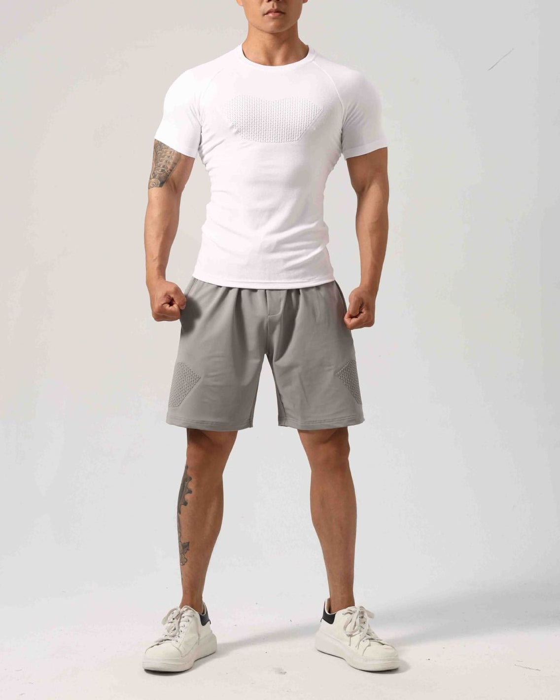 Men’s Breathable Stretch Training T-Shirt