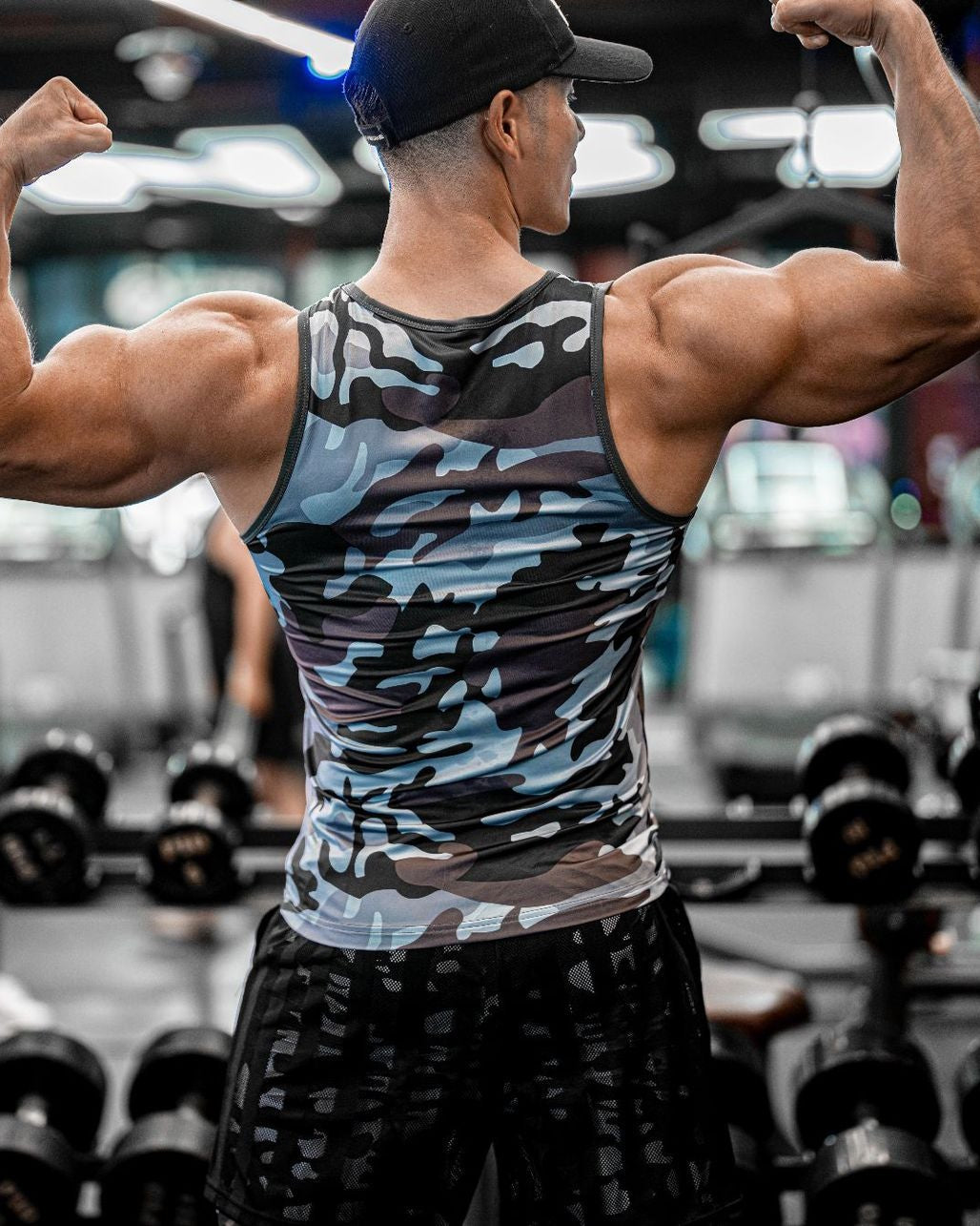 Men’s Camo Compression Tank Top