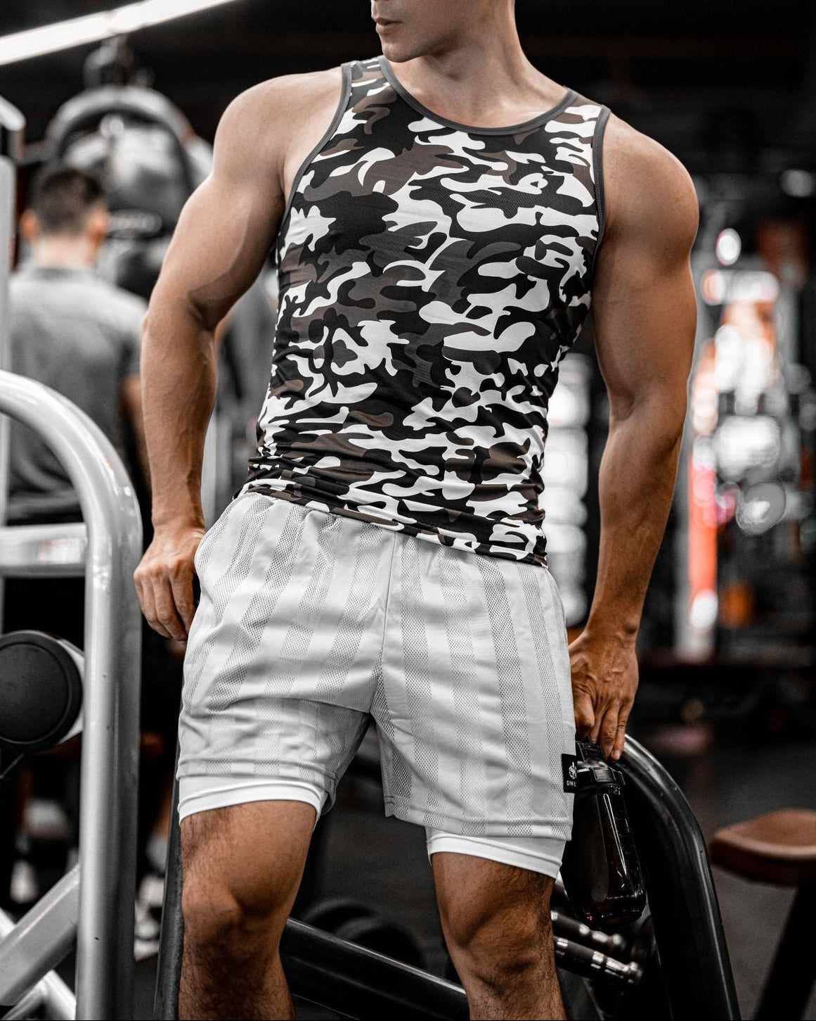 Men’s Camo Compression Tank Top
