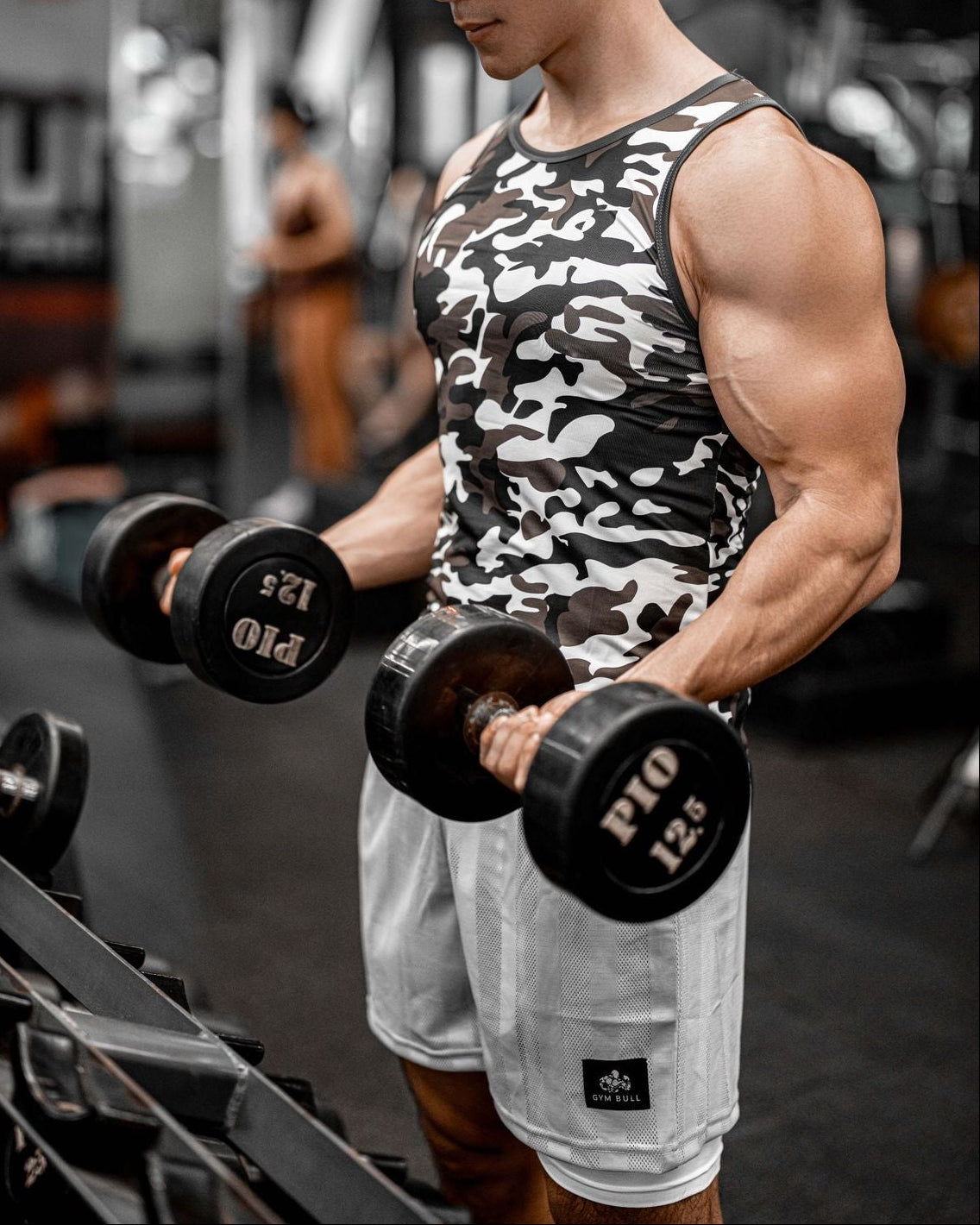 Men’s Camo Compression Tank Top