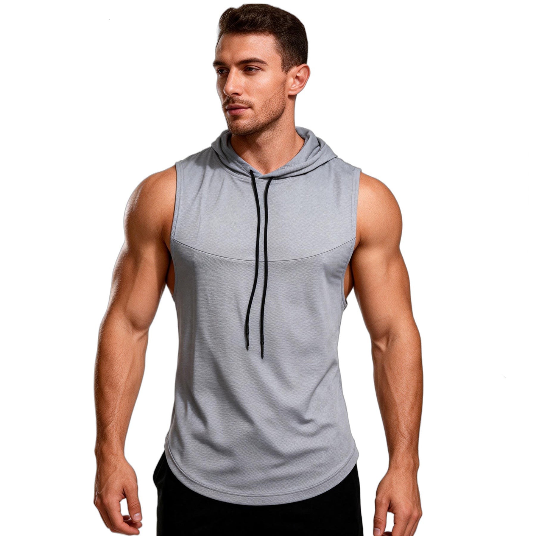 Men’s Muscle Fit Training Hoodie Tank