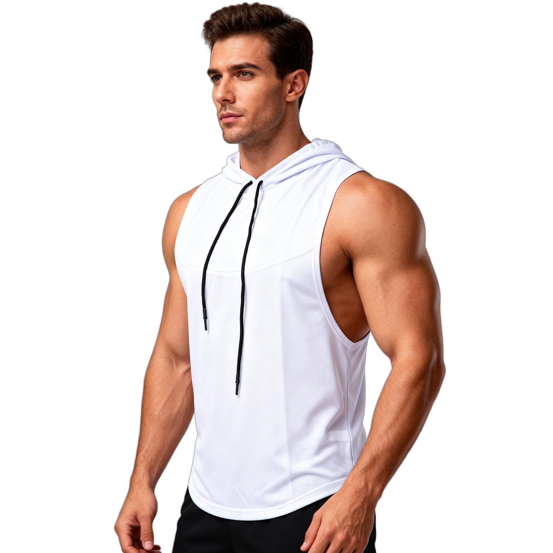 Men’s Muscle Fit Training Hoodie Tank